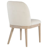 Solano Beige Upholstered Dining Side Chair (Set of 2) by Coaster at Eve Furniture