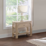 Solano Weathered Mango 1-drawer Nightstand Bedside Table by Coaster at Eve Furniture