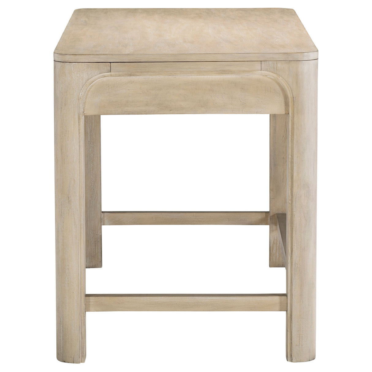 Solano Weathered Mango 2-drawer Makeup Table Vanity Desk by Coaster at Eve Furniture