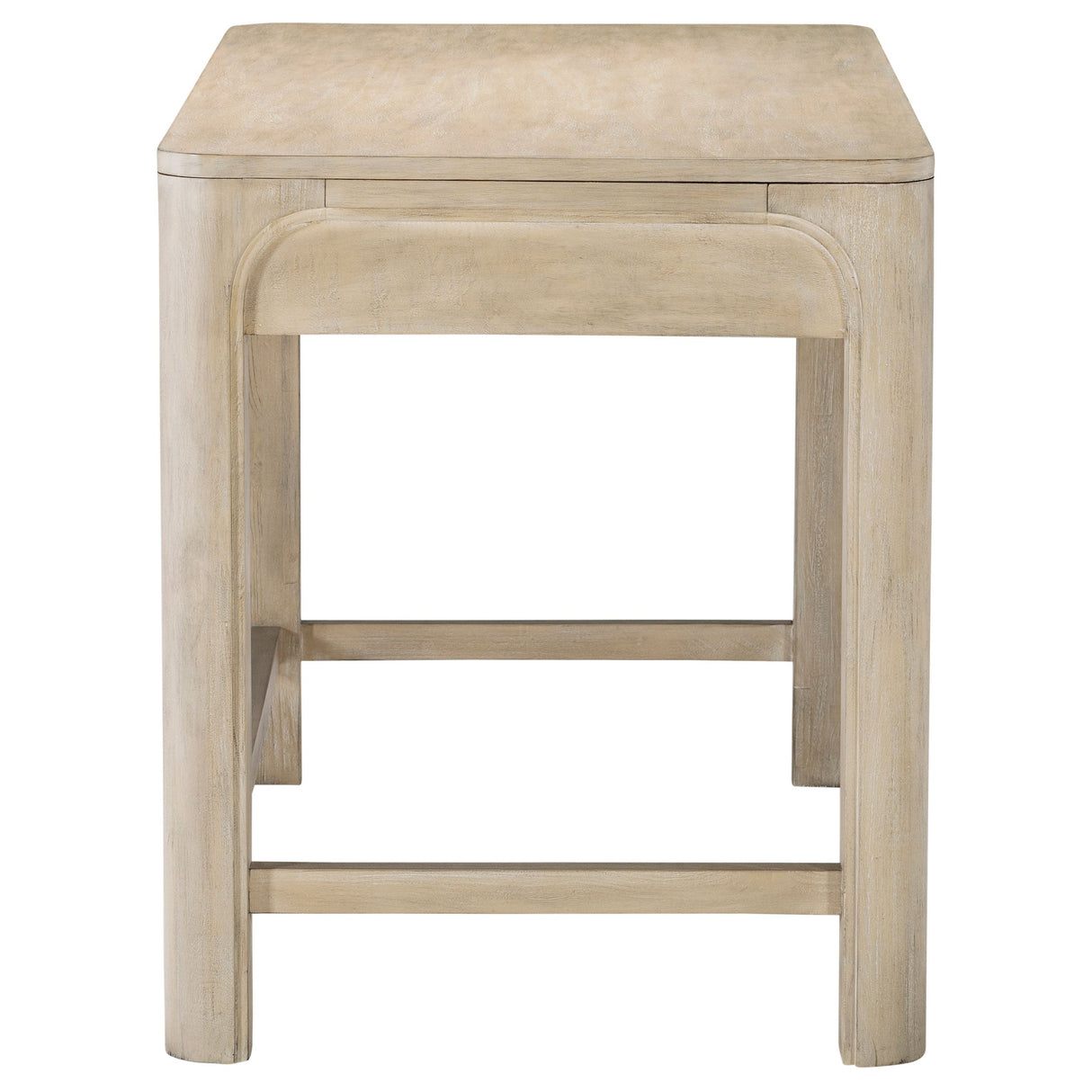 Solano Weathered Mango 2-drawer Makeup Table Vanity Desk by Coaster at Eve Furniture