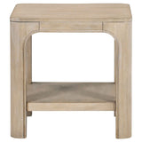 Solano Weathered Mango 2-piece Square Coffee Table Set by Coaster at Eve Furniture