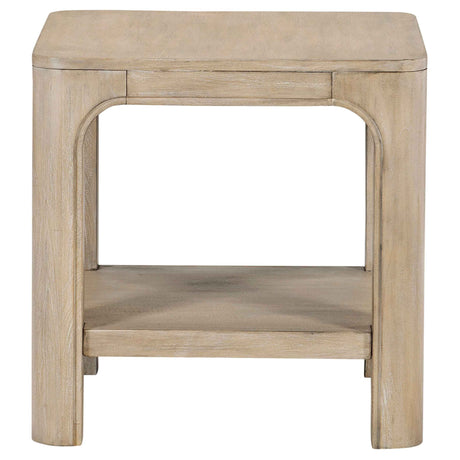 Solano Weathered Mango 2-piece Square Coffee Table Set by Coaster at Eve Furniture