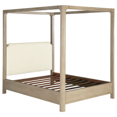 Solano Weathered Mango 4-Piece Eastern King Bedroom Set by Coaster at Eve Furniture