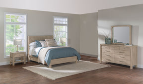 Solano Weathered Mango 4-Piece Queen Bedroom Set by Coaster at Eve Furniture