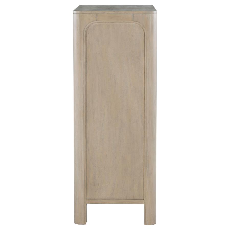 Solano Weathered Mango 5-drawer Bedroom Chest of Drawers by Coaster at Eve Furniture