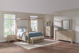 Solano Weathered Mango 5-Piece Eastern King Bedroom Set by Coaster at Eve Furniture