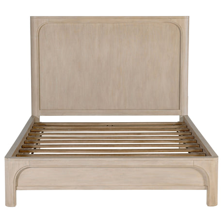 Solano Weathered Mango 55-inch Queen Panel Bed by Coaster at Eve Furniture