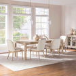 Solano Weathered Mango 7-piece Extension Table Dining Set by Coaster at Eve Furniture