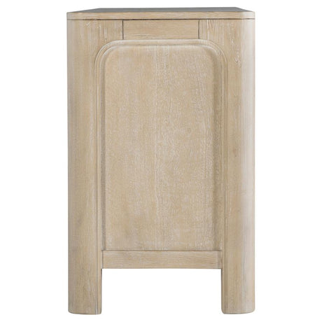 Solano Weathered Mango 71-inch 2-door TV Stand Media Console by Coaster at Eve Furniture