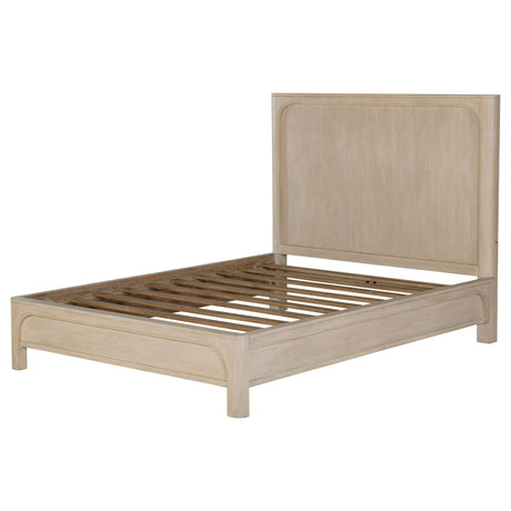 Solano Weathered Mango 81-inch California King Panel Bed by Coaster at Eve Furniture
