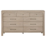 Solano Weathered Mango 9-drawer Bedroom Dresser Cabinet by Coaster at Eve Furniture