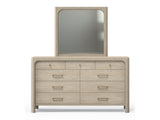 Solano Weathered Mango 9-drawer Bedroom Dresser with Mirror by Coaster at Eve Furniture
