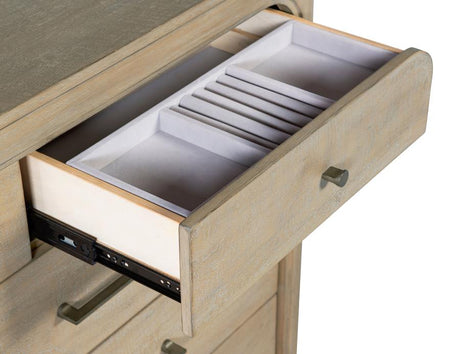 Solano Weathered Mango 9-drawer Bedroom Dresser with Mirror by Coaster at Eve Furniture