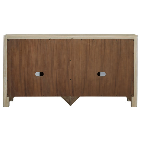 Solano Weathered Mango Sliding Door Dining Sideboard Server by Coaster at Eve Furniture