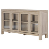 Solano Weathered Mango Sliding Door Dining Sideboard Server by Coaster at Eve Furniture