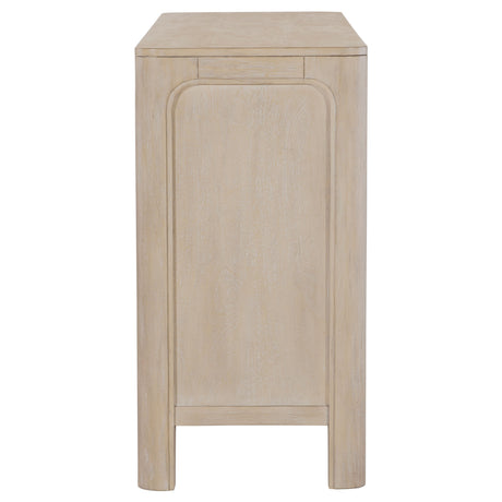 Solano Weathered Mango Sliding Door Dining Sideboard Server by Coaster at Eve Furniture