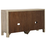 Solano Weathered Mango Sliding Door Dining Sideboard Server by Coaster at Eve Furniture