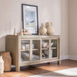 Solano Weathered Mango Sliding Door Dining Sideboard Server by Coaster at Eve Furniture