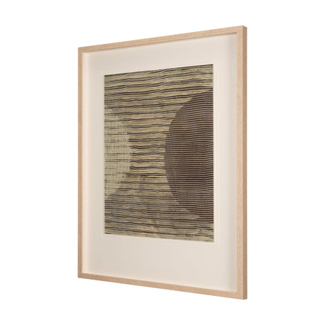 Solar Wind II by Mercana Studio a Hand Embellished Textured Framed Art Print Matted under Glass by Mercana at Eve Furniture