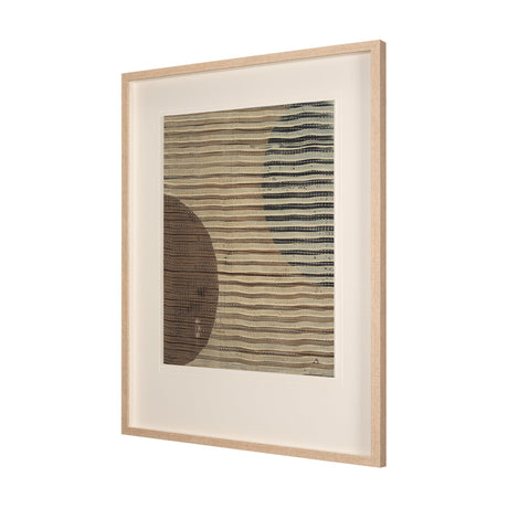 Solar Wind III by Mercana Studio a Hand Embellished Textured Framed Art Print Matted under Glass by Mercana at Eve Furniture