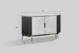 Solara DK. Silver Sideboard by New Era Innovations at Eve Furniture