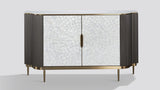 Solara DK. Silver Sideboard by New Era Innovations at Eve Furniture