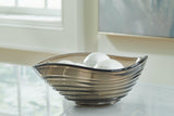 Solariston Gray/Brown Bowl by Ashley at Eve Furniture