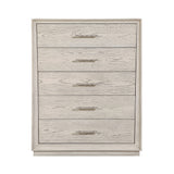 Solas Wire Brushed Gray Bedroom Set by Homelegance at Eve Furniture
