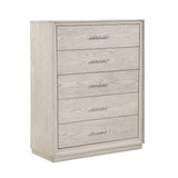 Solas Wire Brushed Gray Bedroom Set by Homelegance at Eve Furniture