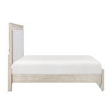Solas Wire Brushed Gray Bedroom Set by Homelegance at Eve Furniture