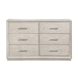 Solas Wire Brushed Gray Bedroom Set by Homelegance at Eve Furniture