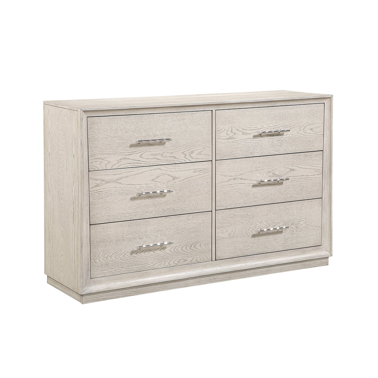 Solas Wire Brushed Gray Bedroom Set by Homelegance at Eve Furniture