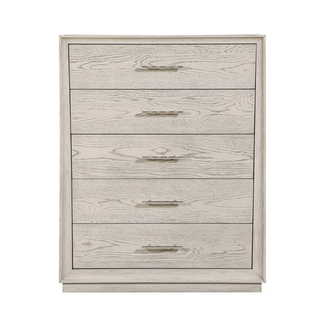 Solas Wire Brushed Gray Chest by Homelegance at Eve Furniture