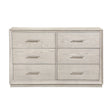 Solas Wire Brushed Gray Dresser by Homelegance at Eve Furniture