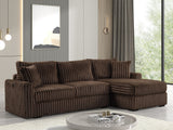 Sol Chocolate RAF Reversible Sectional