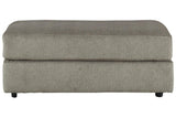 Soletren Ash Oversized Ottoman by Ashley at Eve Furniture