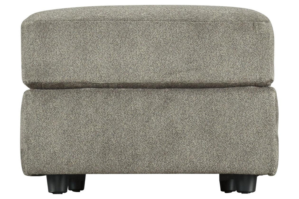 Soletren Ash Oversized Ottoman by Ashley at Eve Furniture