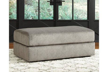 Soletren Ash Oversized Ottoman by Ashley at Eve Furniture
