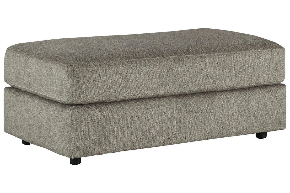 Soletren Ash Oversized Ottoman by Ashley at Eve Furniture