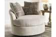 Soletren Stone Accent Chair by Ashley at Eve Furniture