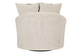 Soletren Stone Accent Chair by Ashley at Eve Furniture