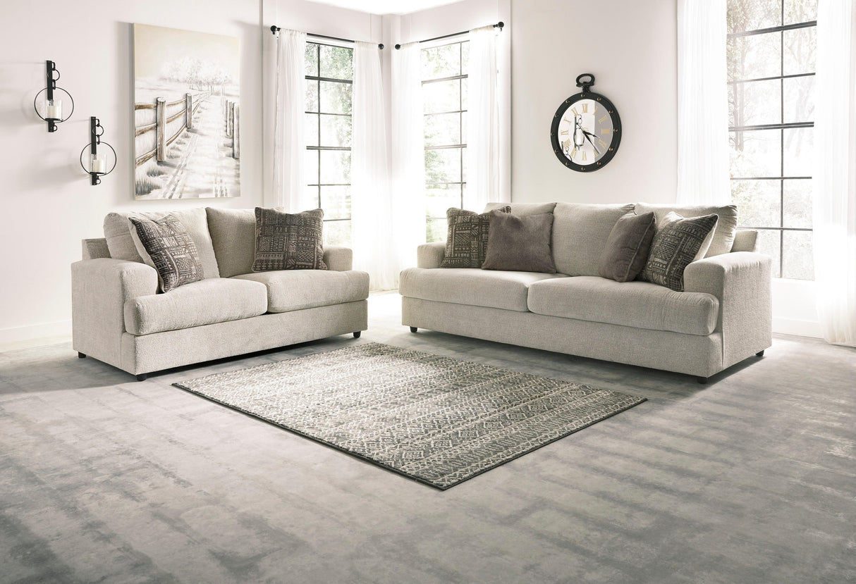 Soletren Stone Living Room Set by Ashley at Eve Furniture