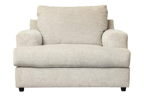 Soletren Stone Oversized Chair by Ashley at Eve Furniture