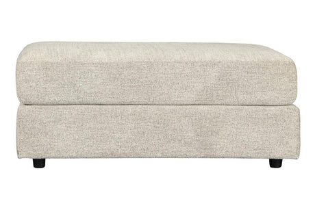 Soletren Stone Oversized Ottoman by Ashley at Eve Furniture