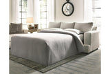 Soletren Stone Queen Sofa Sleeper by Ashley at Eve Furniture