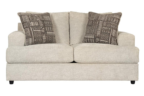 Soletren Stone Loveseat by Ashley at Eve Furniture