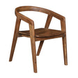 Solid Teak Armchair by Home Trends & Design at Eve Furniture