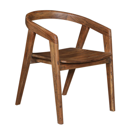 Solid Teak Armchair by Home Trends & Design at Eve Furniture