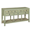 Solid Wood Cabinet with Storage Drawers by Home Trends & Design at Eve Furniture