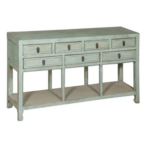 Solid Wood Console Table with Storage Drawers by Home Trends & Design at Eve Furniture
